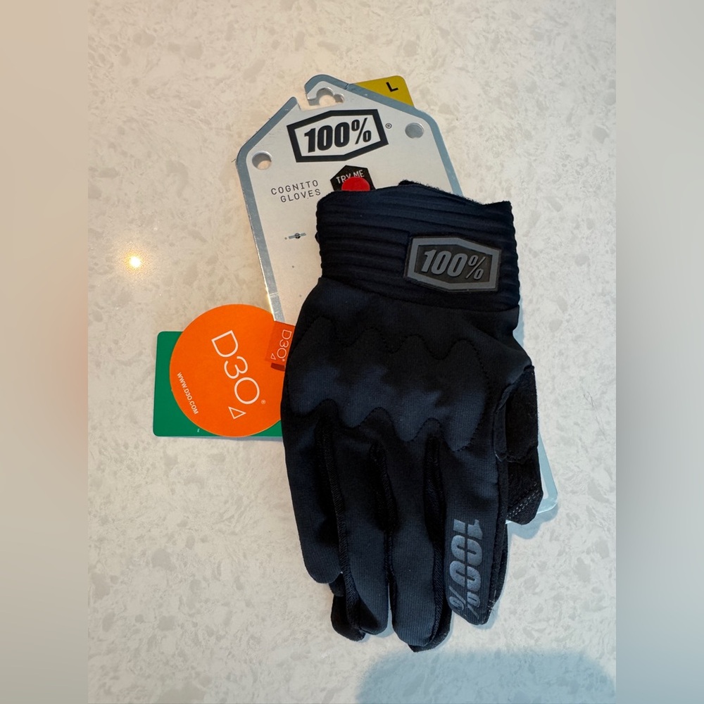 Cognito Black Men's Gloves *BRAND NEW*